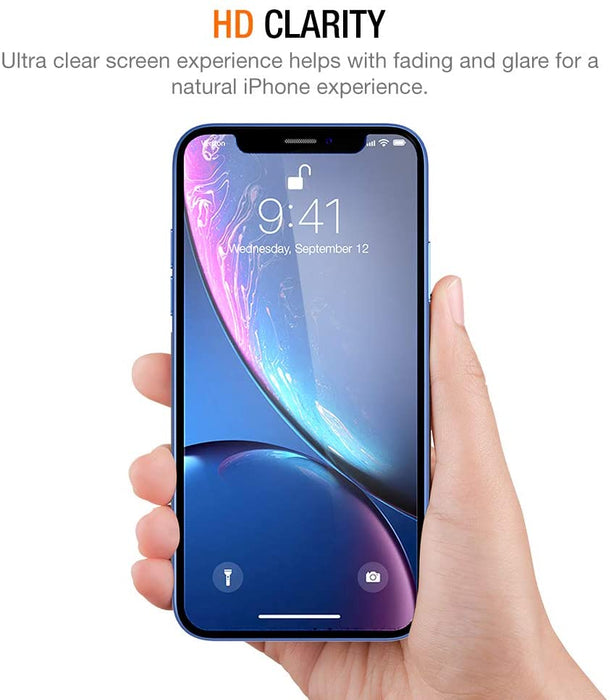 [2 Pack Set] Tempered Glass Screen Protector for Apple iPhone 11 Pro / iPhone X/XS 5.8 Inch Display Anti Scratch Advanced HD Clarity Work Most Case