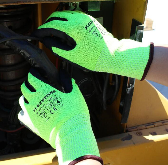 Cut Resistant Nitrile Coated Work Gloves