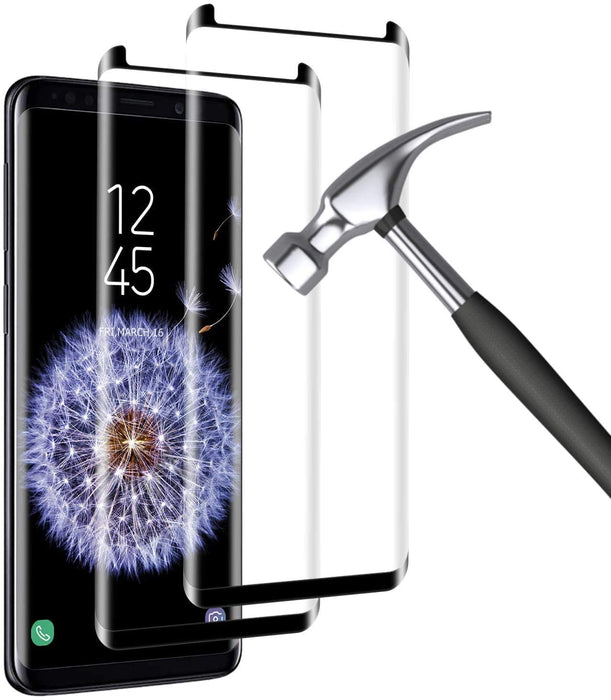 [2 pack set]Samsung S9+ Tempered Glass Screen Protector