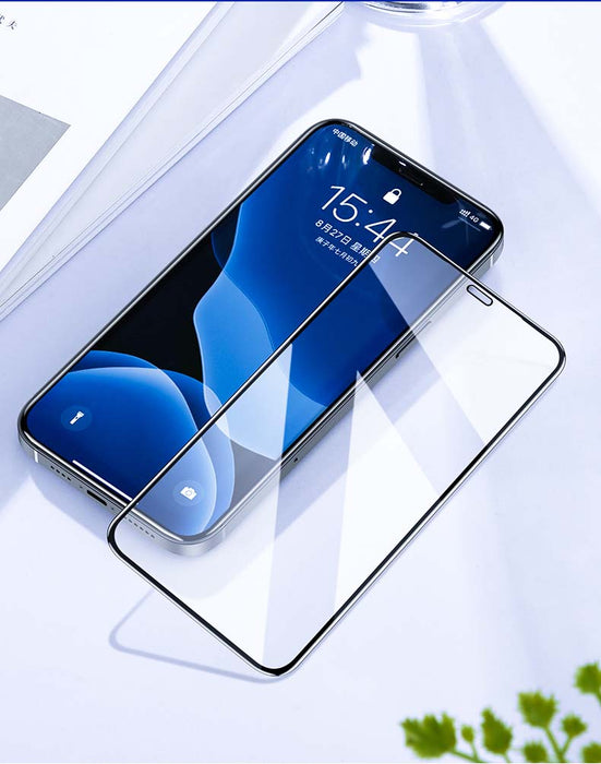 9D Diamond Grade Hardness Full Surface Screen Tempered Glass Screen Protector for iPhone 12 / iPhone 12 Pro 6.1 Inch 2020