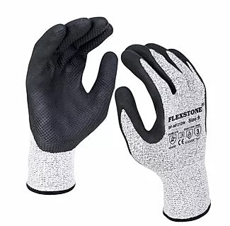 Cut Resistant Extra Grip and Nitrile Coated Hand Protection work Gloves